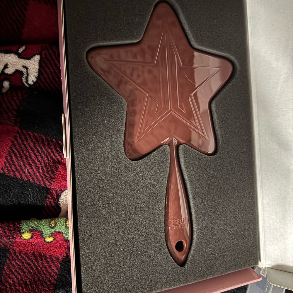 Jeffree Star Brown Star-Shaped Hand Mirror